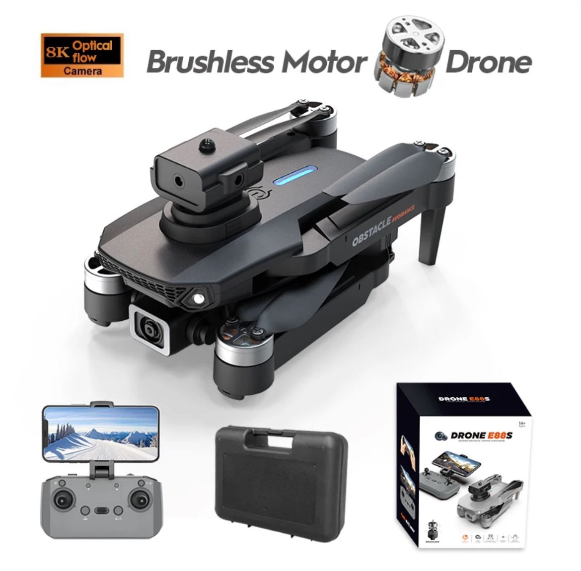 DRON E88S PRO 4K CAMARA HD